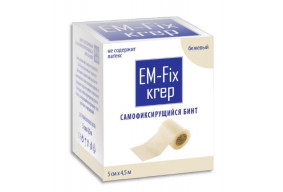 Самофиксирующийся бинт EM-Fix krep